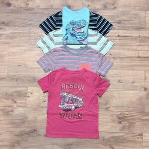 Bundle‎ of 5 Cat & Jack Kids T-Shirts - Size M 8/10